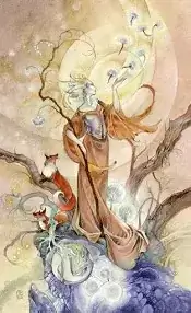 Eight of Wands Shadowscapes tarot card upright