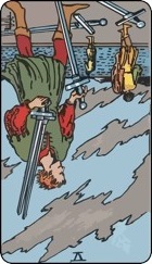 Five of swords tarot card reversed
