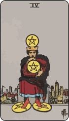 Four-of-Pentacles