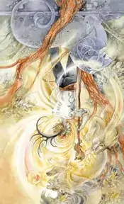 King of Wands Shadowscapes tarot card reversed
