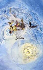 Knight of cups Shadowscapes tarot card reversed