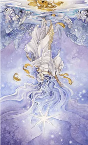 The Star Shadowscapes tarot card reversed